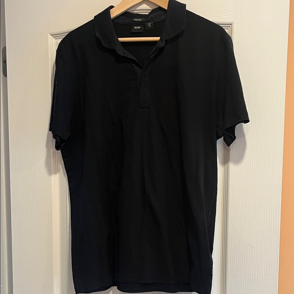 Hugo boss Men's Classic Black Polo Shirt XL